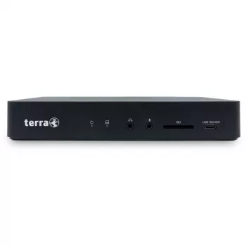 TERRA 1480375 laptop dock/port replicator Wired USB 3.2 Gen 1 (3.1 Gen 1) Type-C Czarny