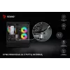 Wentylator obudowy SAVIO Blast 120mm ARGB PWM - Czarny