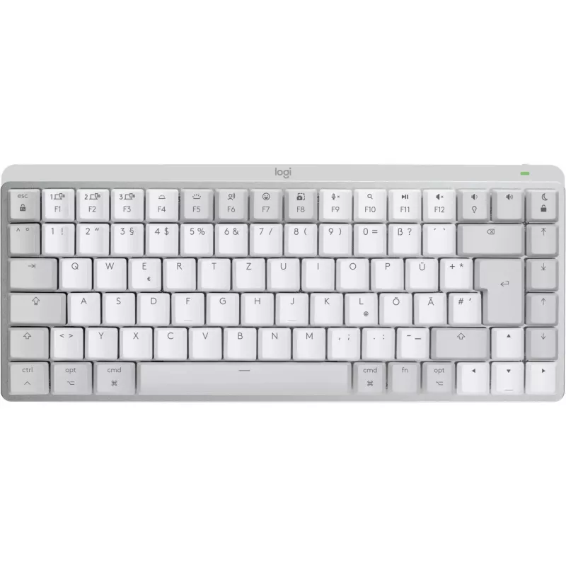 Logitech MX Mechanical Mini dla Mac – Bezprzewodowa podświetlana klawiatura mechaniczna, tenkeyless
