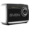 Głośnik SVEN SRP-155, czarny (3W, Bluetooth, FM/AM/SW, USB, microSD, latarka, bateria)