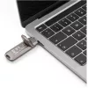 Pendrive DeLOCK 54012 256 GB USB Type-C szary