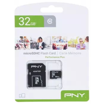 MicroSDHC PNY Performance Plus 32 GB Class 10 P-SDU32G10PPL-GE