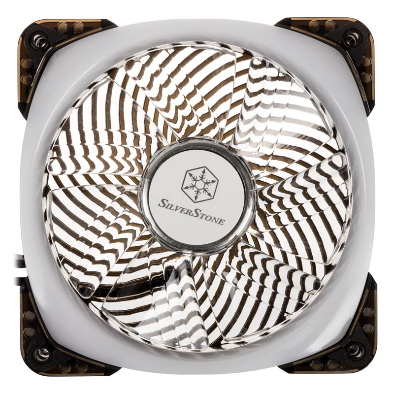 SilverStone SST-AP124-ARGB 120mm ARGB Wentylator do obudowy - Czarny