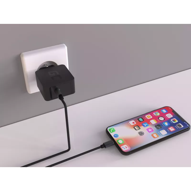 Ładowarka do urządzeń mobilnych Green Cell CHAR07 Czarny do użytku wewnętrznego
