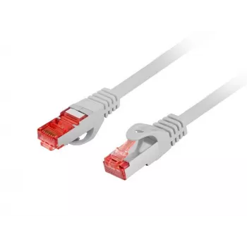 Kabel sieciowy LANBERG Cat6 F/UTP (FTP), RJ-45–RJ-45, 10 m, szary