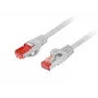 Kabel sieciowy LANBERG Cat6 F/UTP (FTP), RJ-45–RJ-45, 10 m, szary