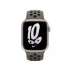 Pasek do smartwatcha Apple, 41mm Olive szary/Czarny Nike Sport Band, fluoroelastomer, nadgarstek 130–200 mm