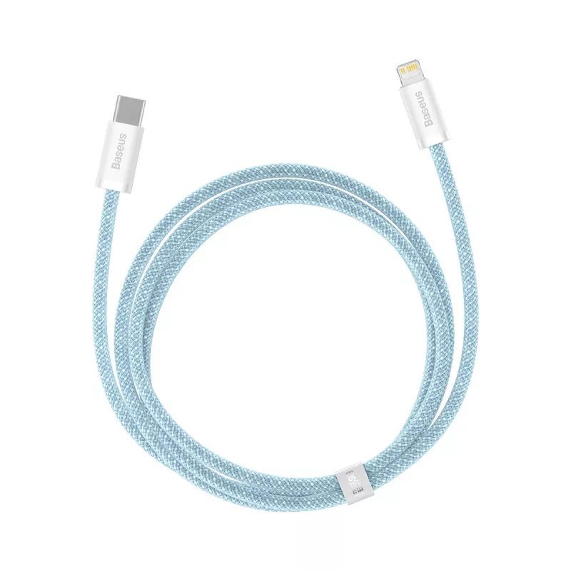 Kabel USB-C na Lightning Baseus Dynamic Series, 20 W, 1 m (niebieski)
