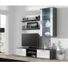 Cama stojak TV SOHO 180 szary/biały połysk