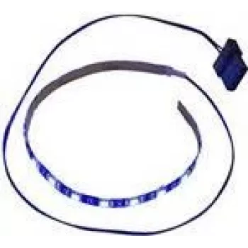 Taśma LED Inter-Tech 88885448 300 mm czarna niebieska 18 diod