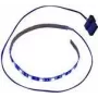 Taśma LED Inter-Tech 88885448 300 mm czarna niebieska 18 diod