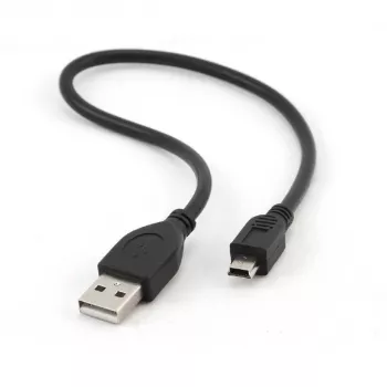 Kabel Gembird USB 2.0 A na Mini-USB M 0,3 m szary