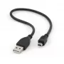 Kabel Gembird USB 2.0 A na Mini-USB M 0,3 m szary
