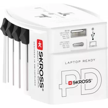 Skross 1302975 Adapter podróżny MUV AC45PD (1302975)