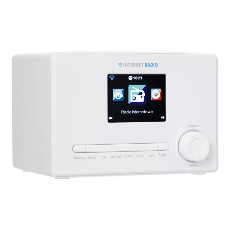ART RADA X102 Internet WIFI Radio X102 LCD colour 3.2 biały