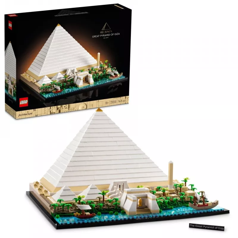 LEGO ARCHITECTURE 21058 WIELKA PIRAMIDA W GIZIE