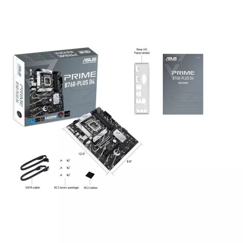ASUS PRIME B760-PLUS D4 Intel B760 LGA 1700 ATX