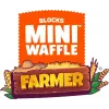 Zestaw konstrukcyjny Marioinex Mini Waffle 112 elementów – Farmer Urocze Ranczo, wielokolorowy, wiek 6+