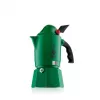 Kafetierka BIALETTI Moka BREAK ALPINA — 3 filiżanki, zielona, aluminium, uchwyt bakelitowy