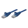 Kabel sieciowy Goobay CAT 5e kabel krosowy RJ-45 Cat5e 10m niebieski