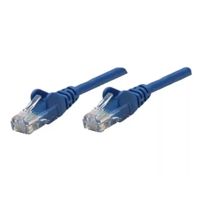 Kabel sieciowy Goobay CAT 5e kabel krosowy RJ-45 Cat5e 10m niebieski