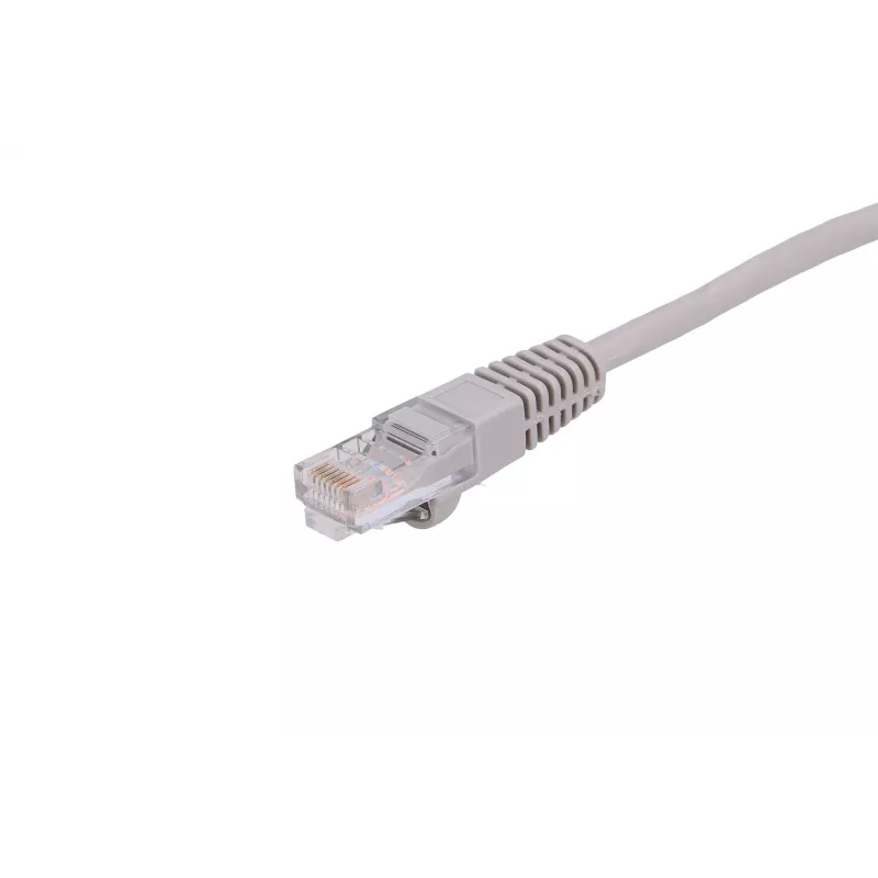 Kabel krosowy LAN Extralink Kat.5e UTP 2 m, RJ-45 do RJ-45, szary