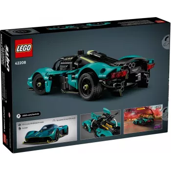 Zestaw konstrukcyjny LEGO Technic Aston Martin Valkyrie w skali 1:8, 707 elementów, zalecany wiek 9+