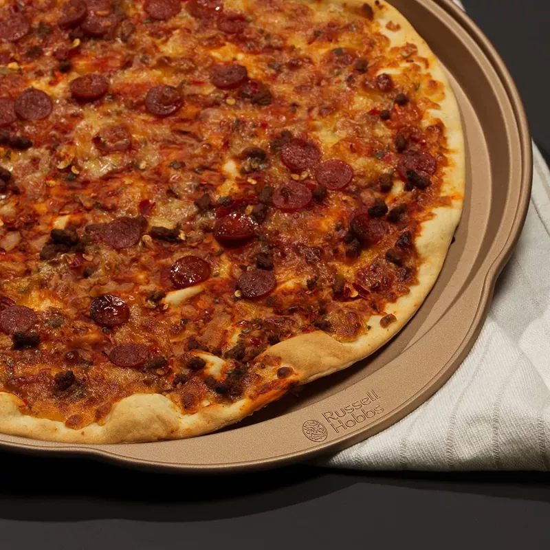 Patelnia do pizzy Russell Hobbs RH02338GEU71 37 cm złota