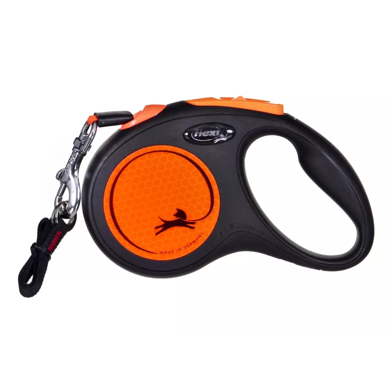 FLEXI nowy Neon S - smycz automatyczna - 5 m