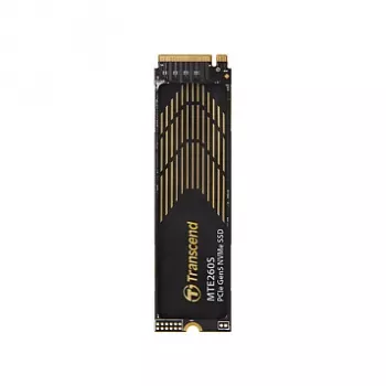 Wewnętrzny dysk M.2 SSD Transcend MTE260S 1 TB — PCIe 5.0 NVMe, odczyt 14 000 MB/s, zapis 9 800 MB/s