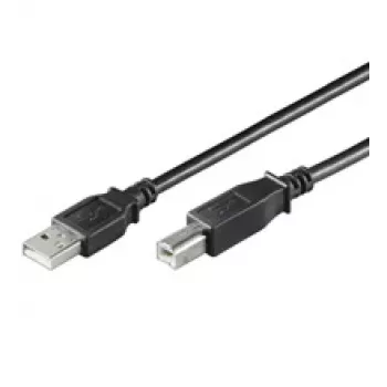 Wentronic Goobay Przedłużacz USB 2.0 Hi-Speed, Czarny, 1,8 m - Wtyk USB 2.0 (Typ A) > Gniazdo USB 2.0 (Typ A) (68903)