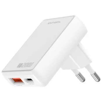 Ładowarka sieciowa 4smarts 546020 uniwersalna biała AC szybkie ładowanie