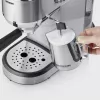 Ekspres do kawy SEVERIN Newspresa KA 5997 — półautomatyczny, zbiornik na wodę 1 l, 1350 W, na kawę mieloną, czarny/szczotkowana stal/chrom