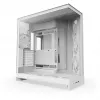 Obudowa PC Midi Tower NZXT H9 Flow RGB+ — Biały, obsługa ATX/EATX/Micro-ITX, szkło hartowane, 3 wentylatory 140 mm z przodu + 1 wentylator 120 mm z tyłu