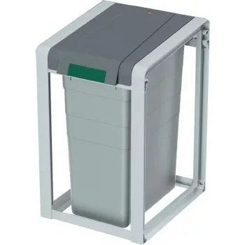 Pojemnik na odpady Hailo ProfiLine Öko XL 0935-202 38 l, szary
