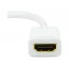 Adapter kabla wideo LOGILINK Mini DisplayPort na HDMI Typ A CV0036A, 0,1 m, szary