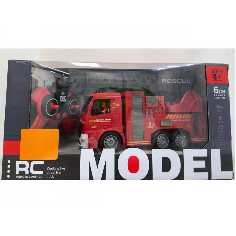 Radio-controlled fire engine model Madej R/C Car Fire Engine light