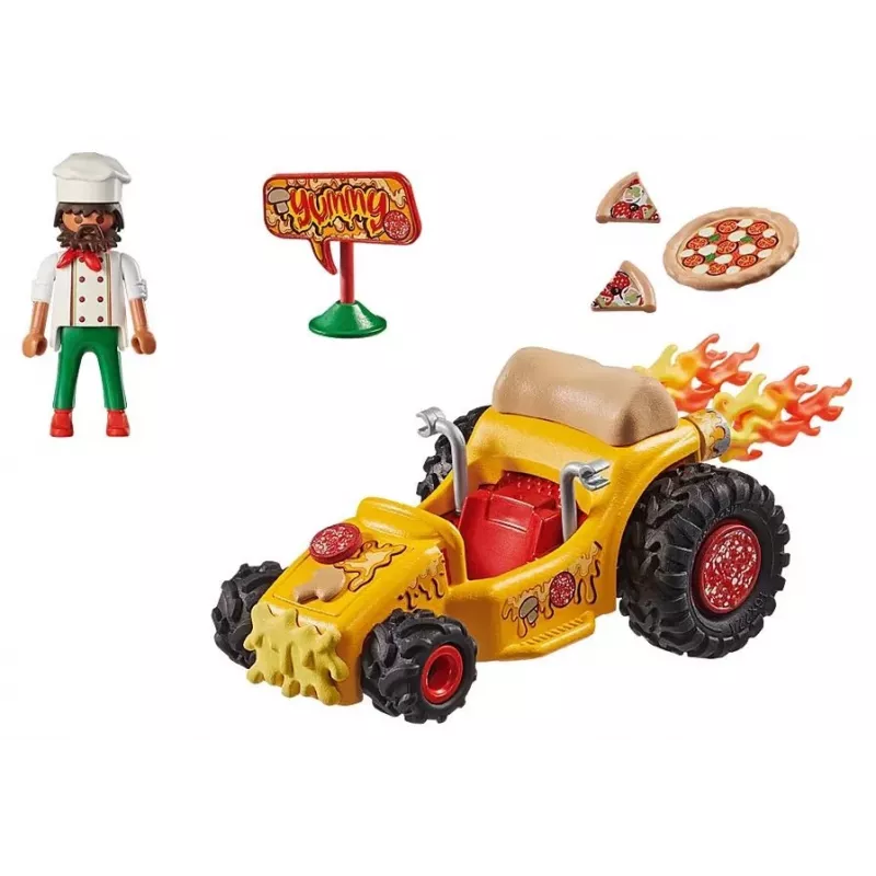 Zestaw Figurka Wyścigowa Funstars 71634: Pizza