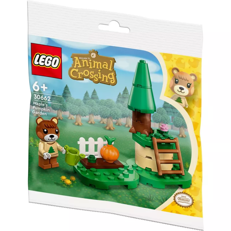 30662 Animal Crossing Monas Pumpkin Garden, Konstrukcyjna zabawka w woreczku