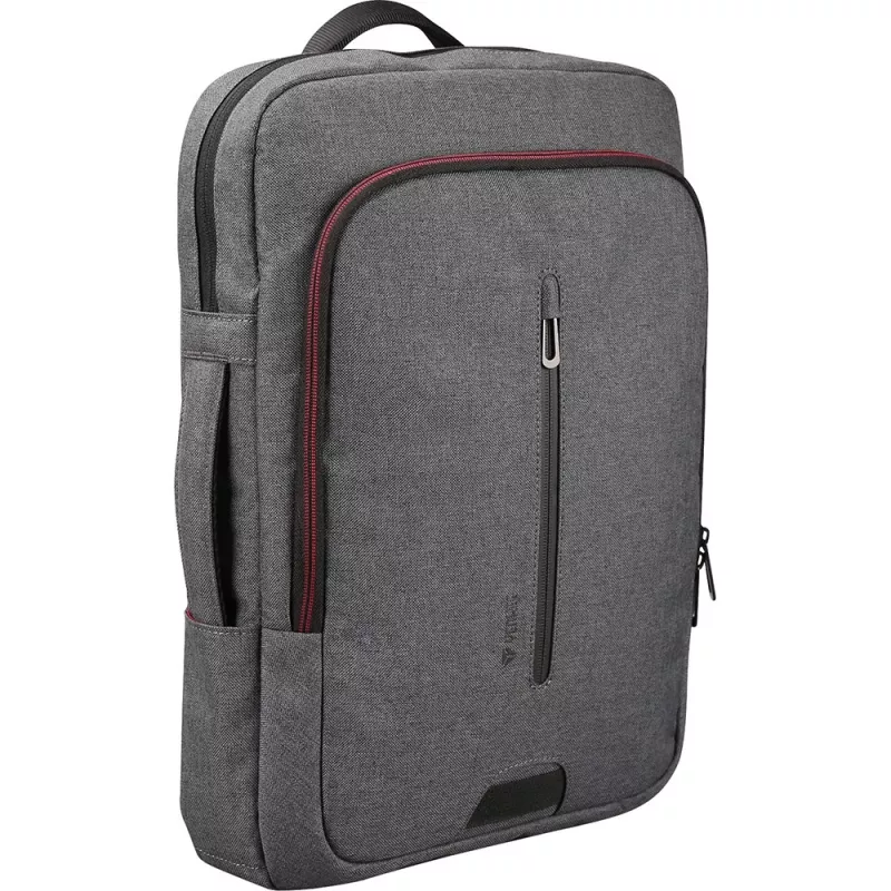 Plecak YENKEE YBB 1522GY — wielofunkcyjny plecak na laptopa 15,6 cala | Nylon, 12 l, Szary/Czerwony