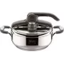 Lagostina 8900524576 stal nierdzewna naczynie kuchenne 22 cm dla 2 osób