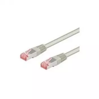 Wentronic Goobay Kabel krosowy CAT 6, S/FTP (PiMF), Szary, 20 m - LSZH bezhalogenowy, Miedź (50893)
