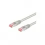 Wentronic Goobay Kabel krosowy CAT 6, S/FTP (PiMF), Szary, 20 m - LSZH bezhalogenowy, Miedź (50893)