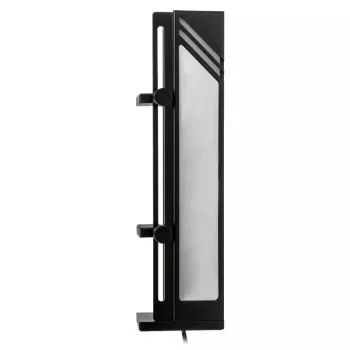 Wspornik podtrzymujący GPU Kolink Core Pro Aluminium z efektem lustra nieskończoności ARGB, regulowana wysokość, obsługuje do dwóch GPU, czarny