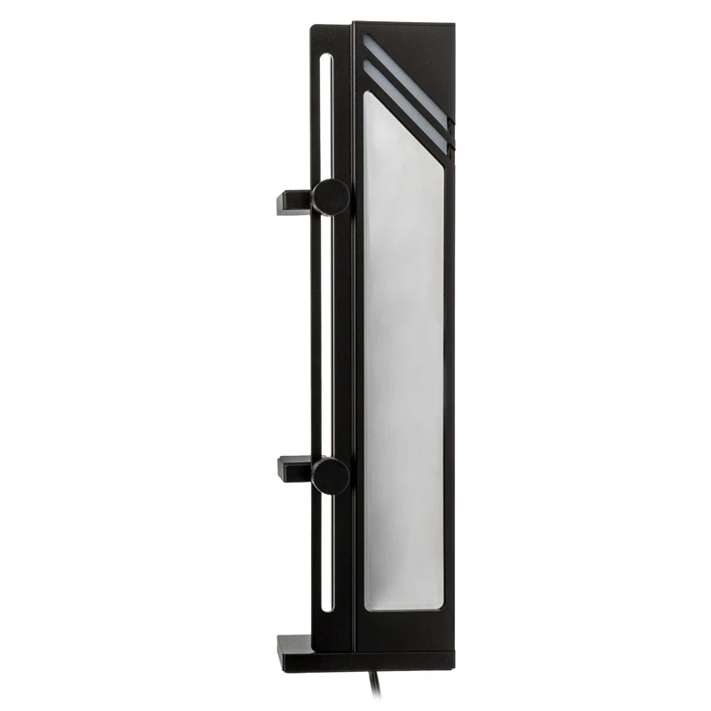 Wspornik podtrzymujący GPU Kolink Core Pro Aluminium z efektem lustra nieskończoności ARGB, regulowana wysokość, obsługuje do dwóch GPU, czarny