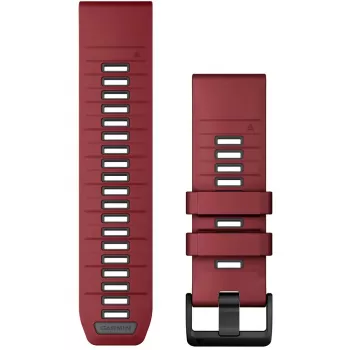 Pasek Garmin QuickFit 010-13393-06 Grafitowy z Czerwonym
