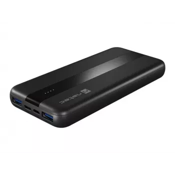 NATEC TREVI SLIM Q V2 Litowo-polimerowy (LiPo) 10000 mAh Czarny