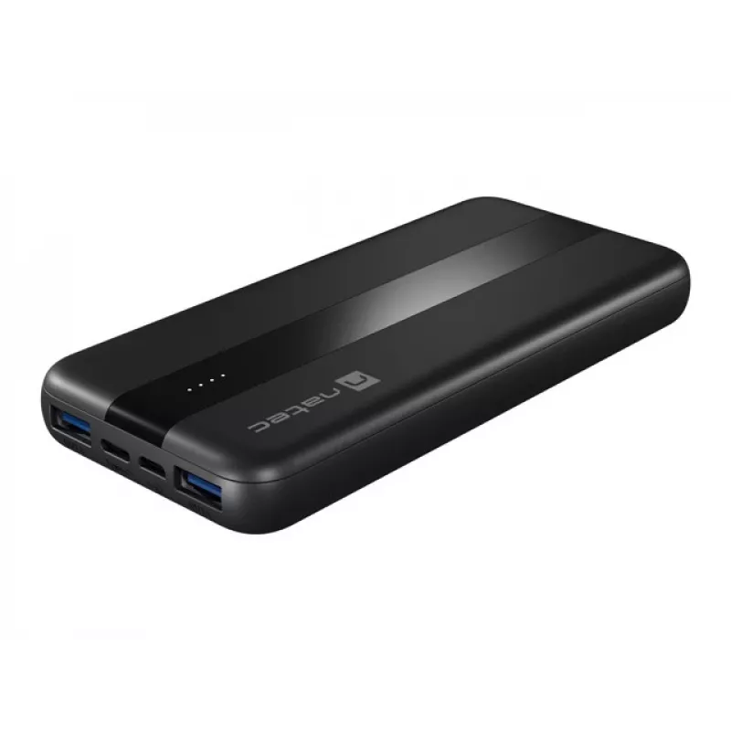NATEC TREVI SLIM Q V2 Litowo-polimerowy (LiPo) 10000 mAh Czarny