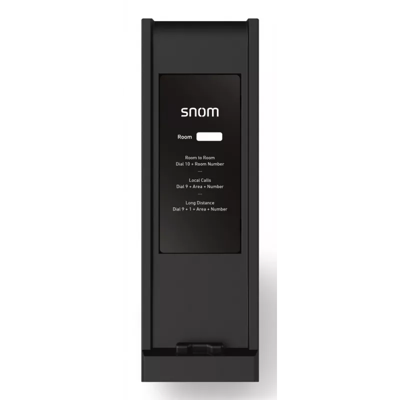 Snom HD300 - Telefon mit Schnur - Gun Metal Black