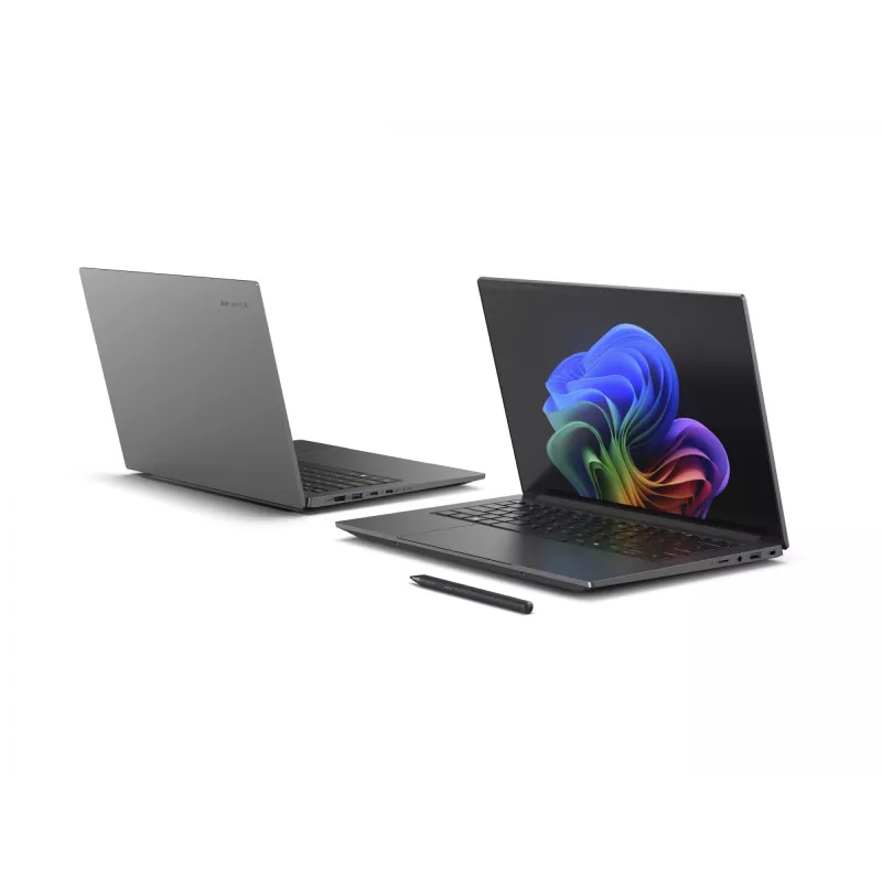 Laptop Acer Swift X 14 AI SFX14-61G — AMD Ryzen AI 9 365 2 GHz, GeForce RTX 5070, 32 GB RAM, 1,024 TB NVMe SSD (2× QLC), 14,5 cala, zawias 180°, Windows 11 Home